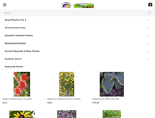 Tablet Screenshot of bloomindesigns.com